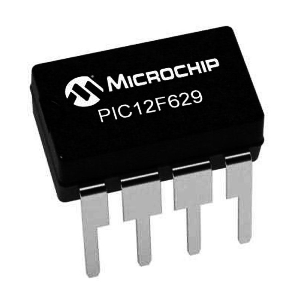 PIC12F629 I/P 8-Bit 20Mhz Mikrodenetleyici DIP8