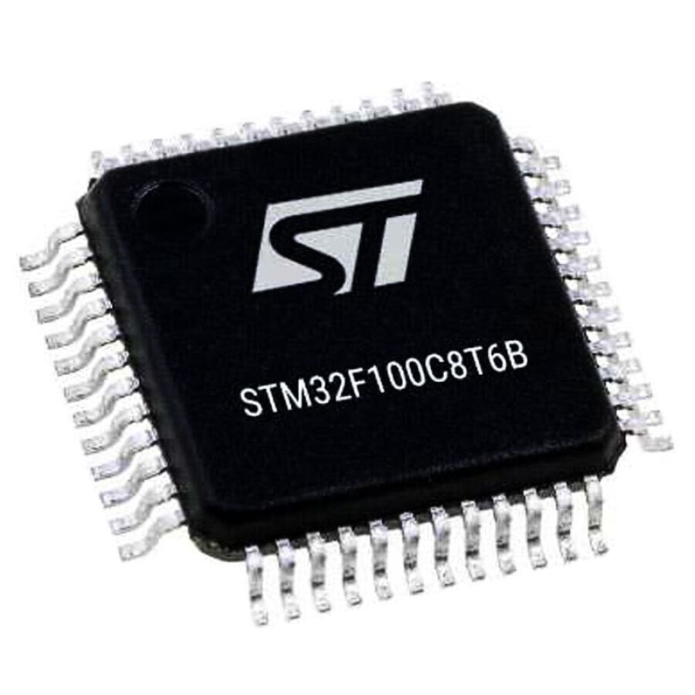 STM32F100C8T6B Smd 32-Bit 24MHz Mikrodenetleyici LQFP-48